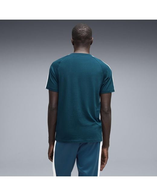 PUMA Blue T7 T-Shirt for men
