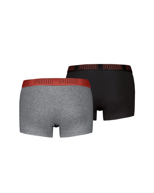 Bermudas Para Hombre (Paquete De 2) Ropa, Gris PUMA de hombre de color Gray