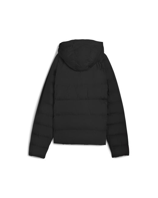 Chaqueta Acolchada Con Capucha Juvenil, Ropa, Negro PUMA de color Black