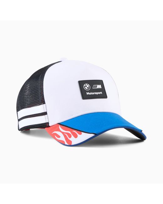 PUMA Blue Bmw M Motorsport Lifestyle Trucker Cap