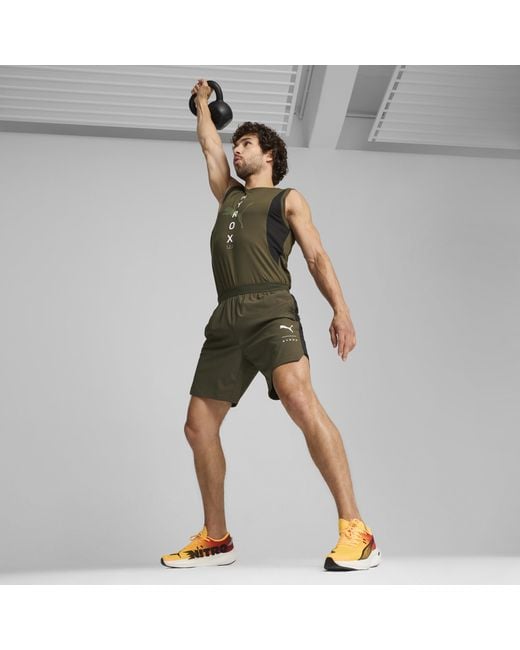 PUMA X HYROX Fuse 7" Shorts in Green für Herren