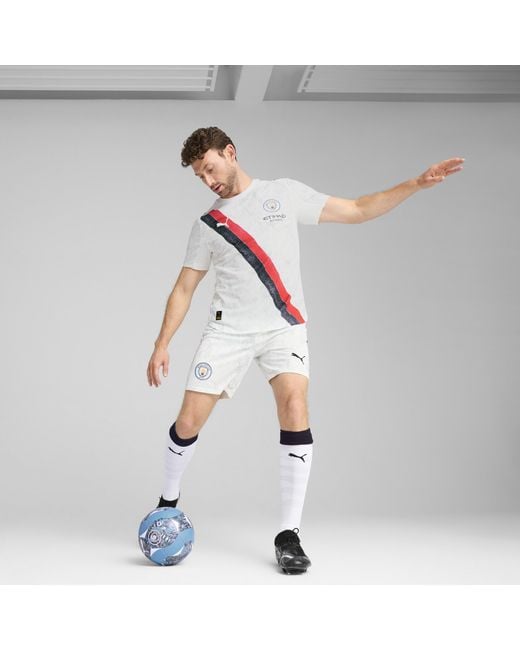 PUMA Kidsuper X Manchester City Authentic Shirt Voor Zwart/Wit, Maat in het White voor heren
