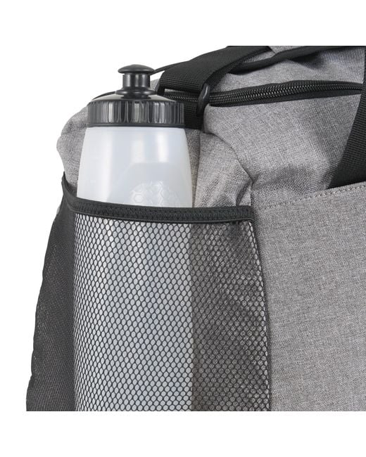 PUMA Gray Buzz Heather 35L Small Sports Bag