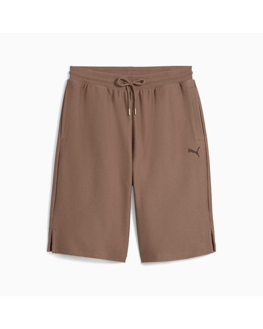 PUMA Gray Premium Essentials 11" Relaxed Shorts