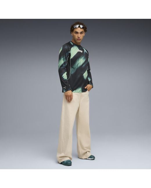 PUMA Gray F1Â Lr Ls Jersey for men
