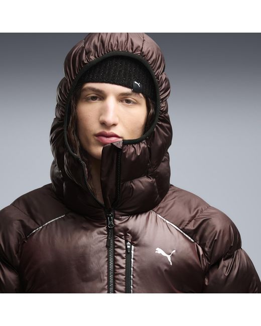 PUMA Black Tech Primaloftâ Heat Insulation Puffer Jacket for men
