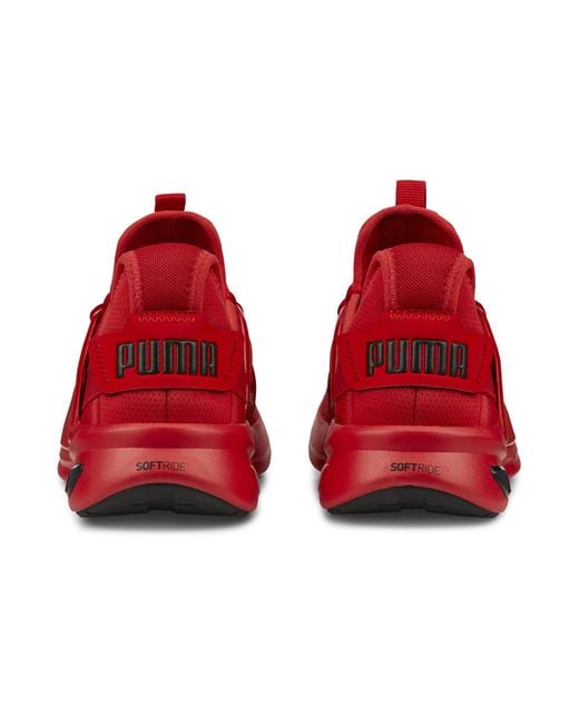PUMA Red Softride Enzo Evo Shoes for men