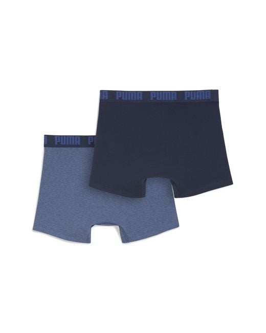 PUMA Boxershort in het Blue voor heren