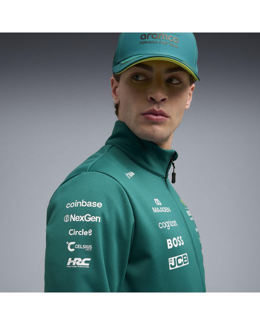 PUMA Green X Aston Martin Aramco F1 Team Replica Jacket
