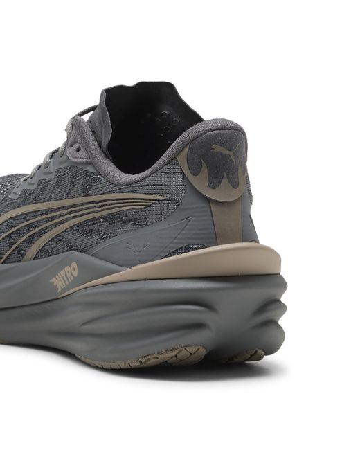 PUMA Black Deviate Nitroâ 4 Road Running Shoes