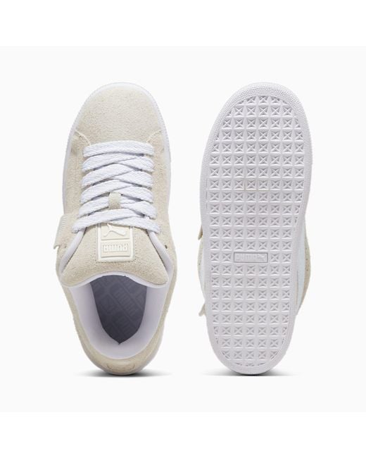 PUMA Suede Xl Soft Sneakers Voor in het White