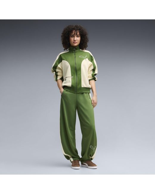 PUMA Green T7 Relaxed Love Of The Cat Track Jacket