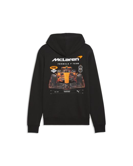 PUMA Black Mclaren Mastercard F1 Team Graphic Hoodie Shoes for men