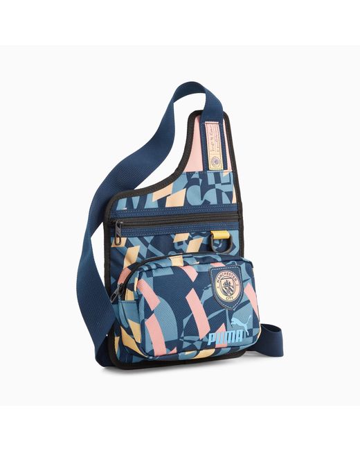 PUMA Lightweight Marine Blue Manchester City Crossbody