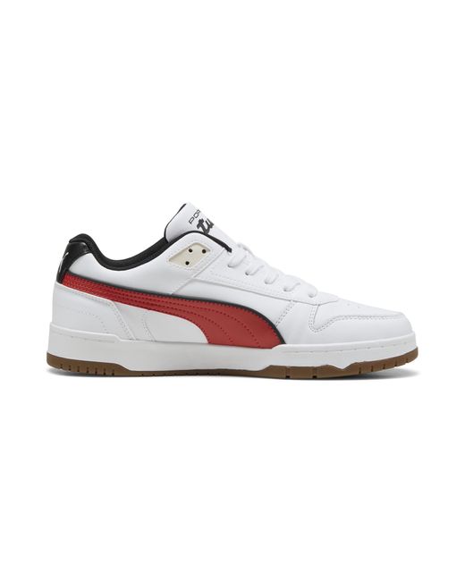 PUMA Porsche Legacy RBD Game Sneakers mit niedrigem Profil Schuhe in White für Herren