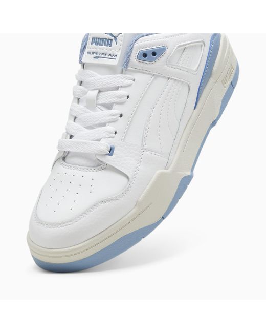 PUMA Blue Slipstream Leather Sneakers
