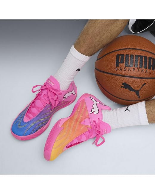 PUMA Pink All-Pro Nitro 2 Elite Basketball Shoes