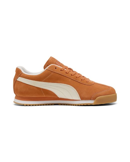 PUMA Brown Roma Suede Sneakers Schuhe