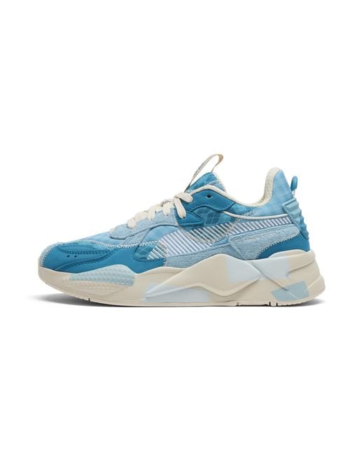 PUMA Blue Rs-X Rain Map Hyper Prep Sneakers