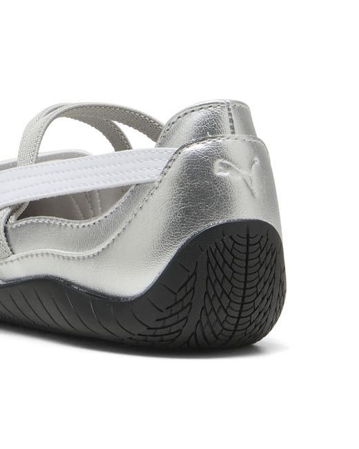 PUMA White Speedcat Ballet Metallic Wns