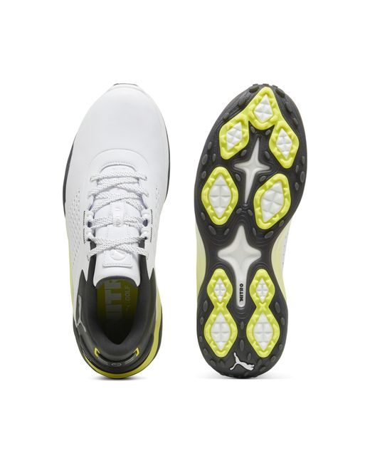 PUMA Shadowcat NITROTM Golfschuhe aus Leder in White für Herren