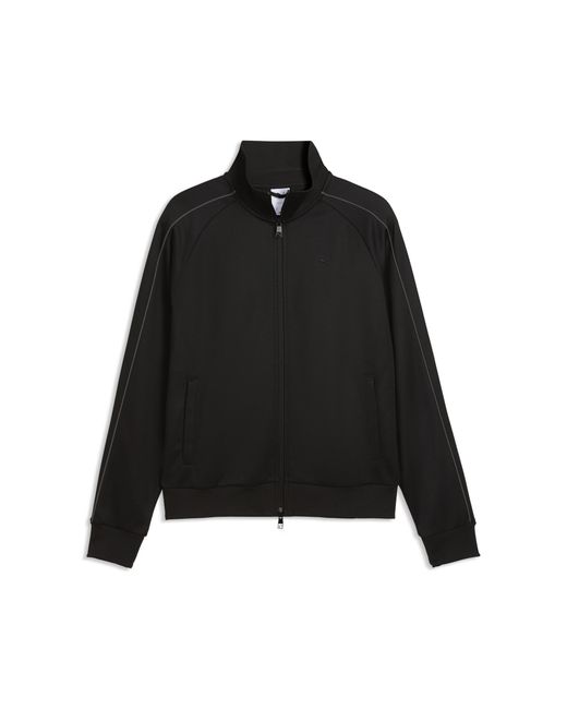 PUMA Black T7 Track Jacket for men