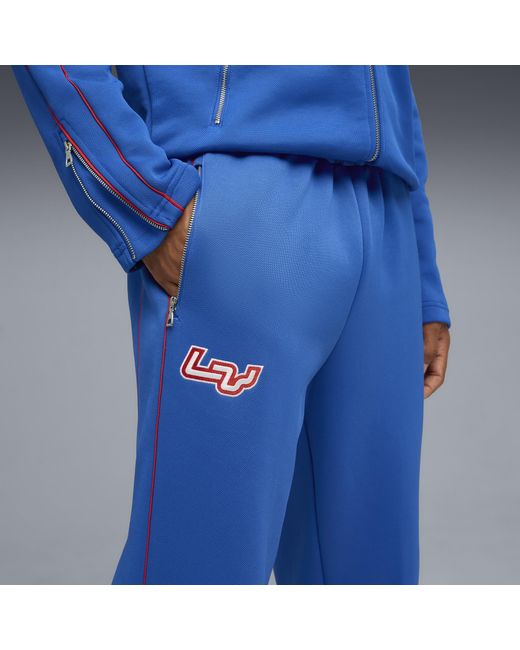 PUMA Blue T7 Always On Lv Track Pants for men