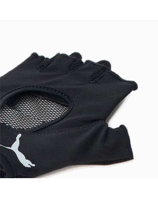 PUMA Black Gym Training Gloves