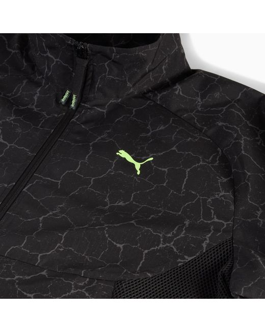 PUMA X Tmnt Tech Relaxed Trainingsjack in het Black voor heren