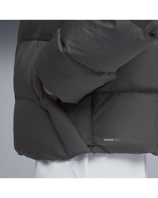 PUMA Gray Wardrobe Essentials Puffer Jacket Dusky for men
