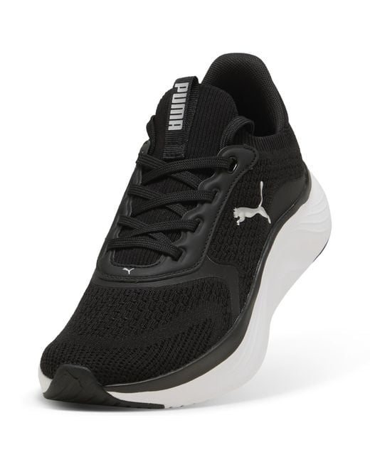 PUMA Black Softride Mayve 2 Sneakers