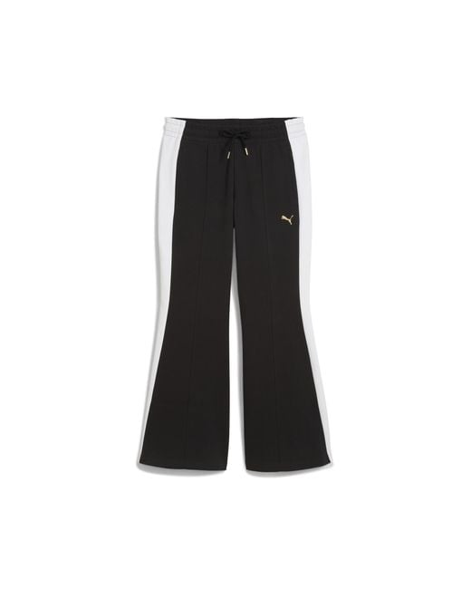PUMA Black T7 Flared Pants