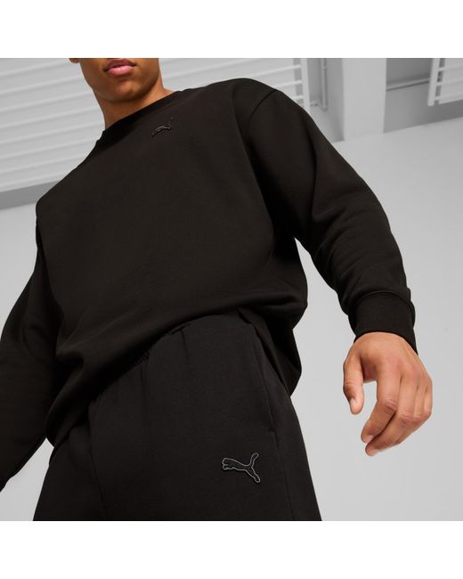 PUMA Essentials Elevated Uniseks joggingbroek in het Black