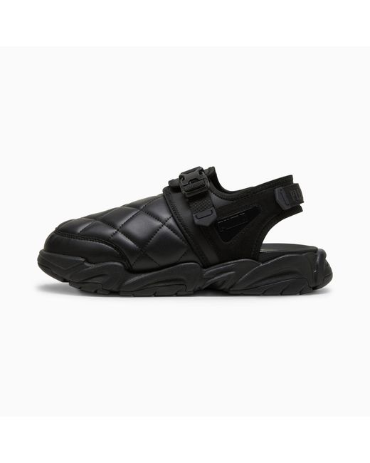 PUMA Black X Pleasures Ts-01 Quilt Sandals