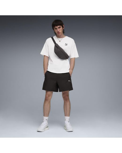 PUMA Black Tech 6" Relaxed Shorts for men