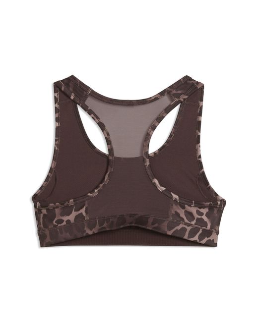 PUMA Gray 4Keeps Medium Support Sports Bra