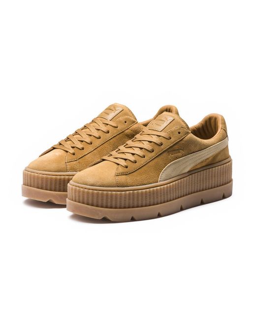 puma fenty suede cleated creeper