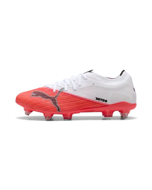 PUMA Red Ultra Nitro 7 Match Mxsg Football Boots