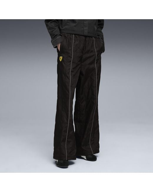 PUMA Scuderia Ferrari Hp Premium Geweven Broek Voor Maat in het Black