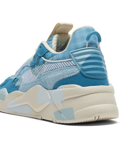 PUMA Blue Rs-X Rain Map Hyper Prep Sneakers