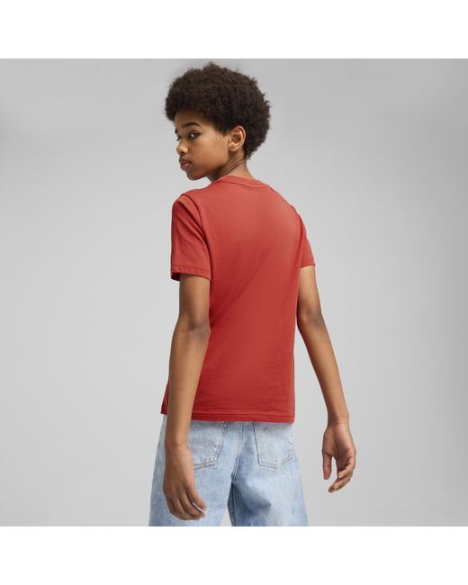 Camiseta Estampada Iv Juvenil PUMA de hombre de color Red