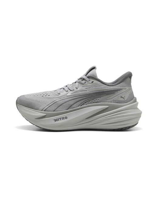 PUMA Gray Magmax Nitroâ 2 Road Running Shoes