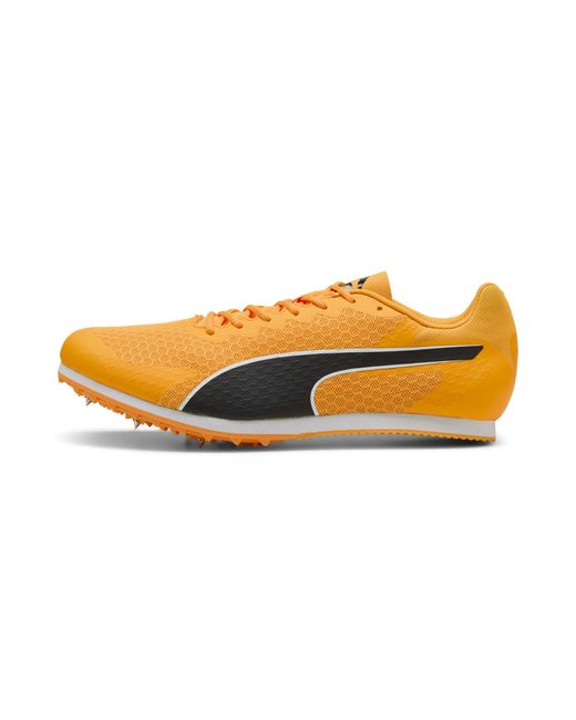PUMA Orange Evospeed Star 9 Track & Field Sprinting Spikes Shoes