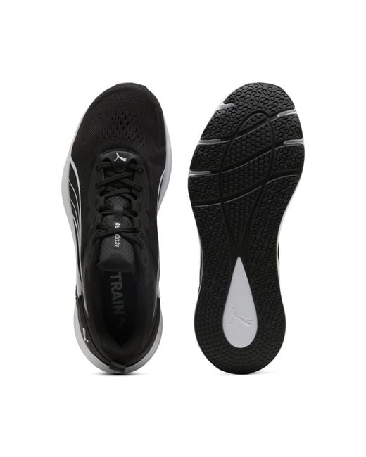 PUMA Black Action Pro Training Shoes for men