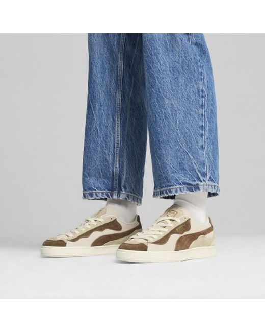 PUMA Natural Suede Trippy Sneakers