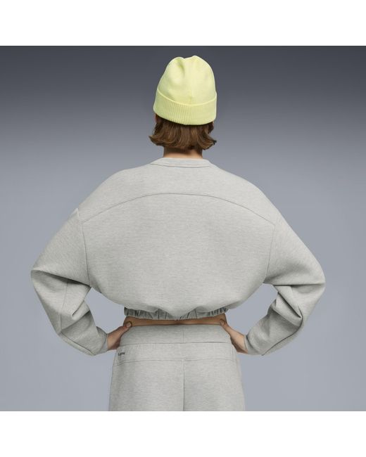 PUMA Gray Cloudspun Crew