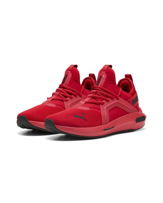 PUMA Red Softride Enzo 5 Cross Trainer Sneaker for men