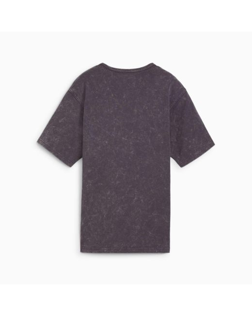 PUMA Gray Dare To Relaxed Cotton Tee