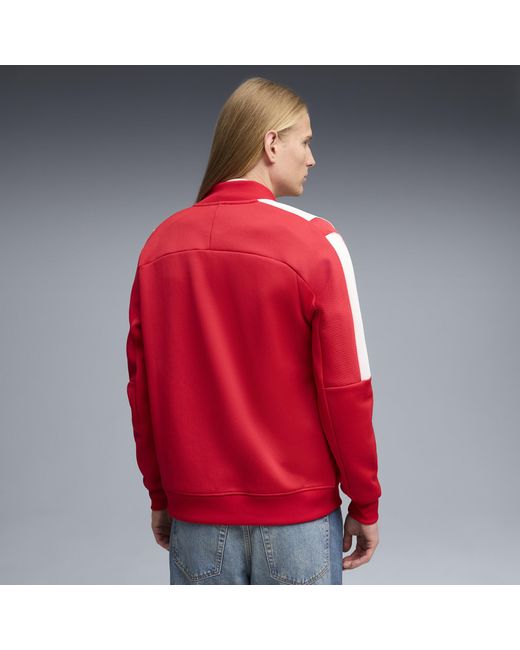 PUMA Scuderia Ferrari Mt7 Trainingsjacke Herren, Accessoires in Red für Herren