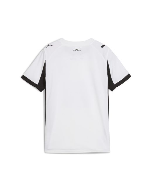 PUMA Gray Stade Rennais Fc 25/26 Auswärtstrikot Teenager, Kleidung, /Schwarz